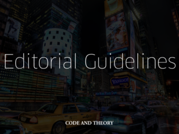 Editorial Guidelines